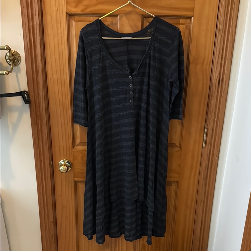 Heath Ceramics Blue Gray Relaxed High LowDress